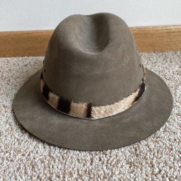 NWT Deadstock Willis & Geiger Mini Safari Felt Gazelle Hat 7 Outdoor Adventure - Picture 4 of 15